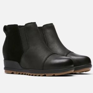 New Sorrel black pull on Suede Bootie